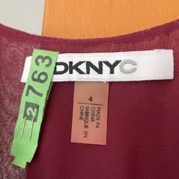 DKNYC purple pleated dress - Picture 2 of 10